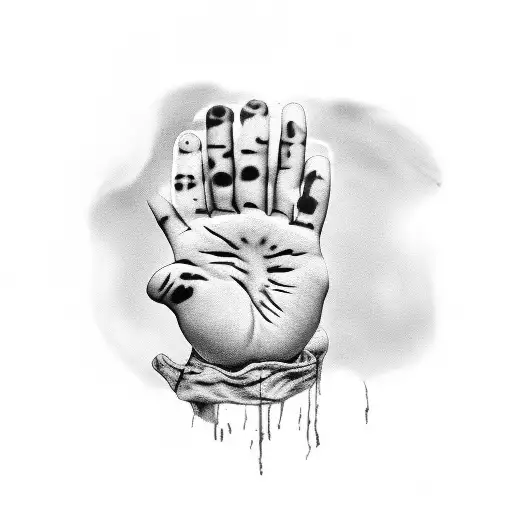 Remembering The Loss Of Baby Boy With Hand Prints