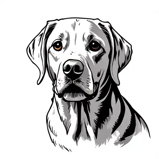 Skeleton Labrador Retriever