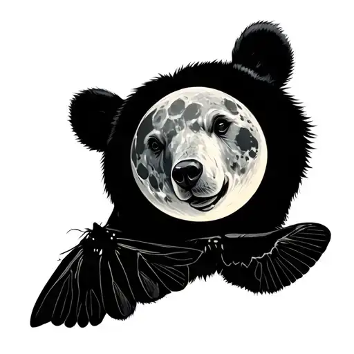 Moth Moon Bear