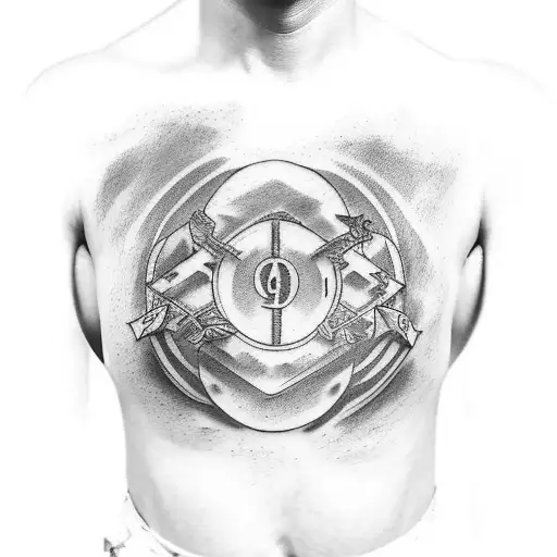 Serenity Prayer For Placement On Left Chest Of Male