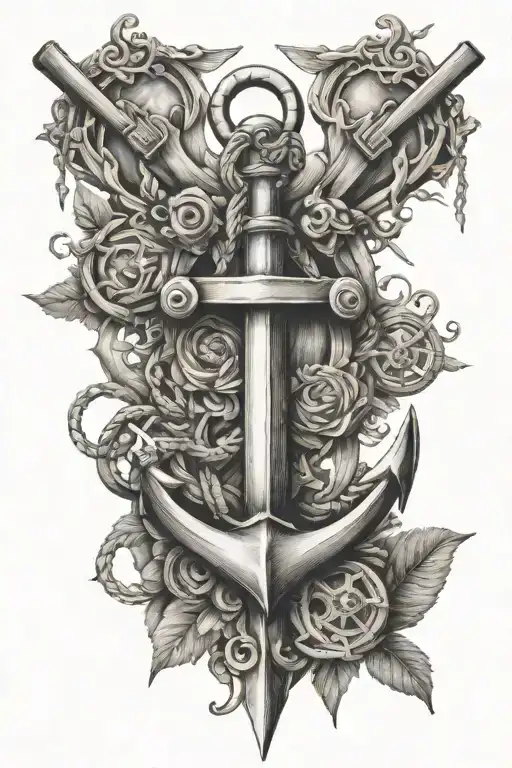 Nautical Elements Like Anchors