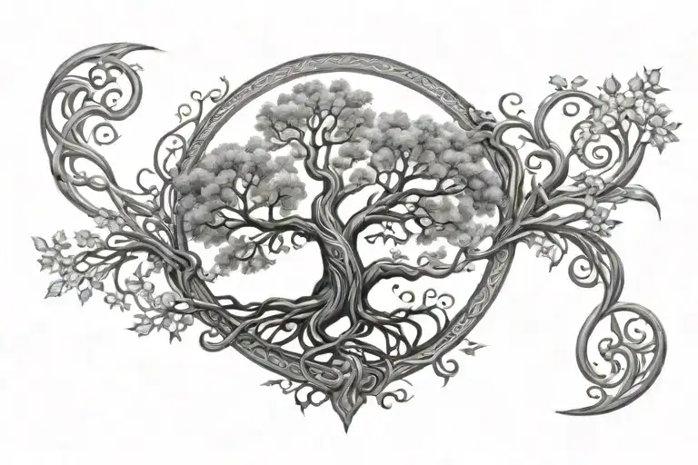 Tree Of Life Intertwined