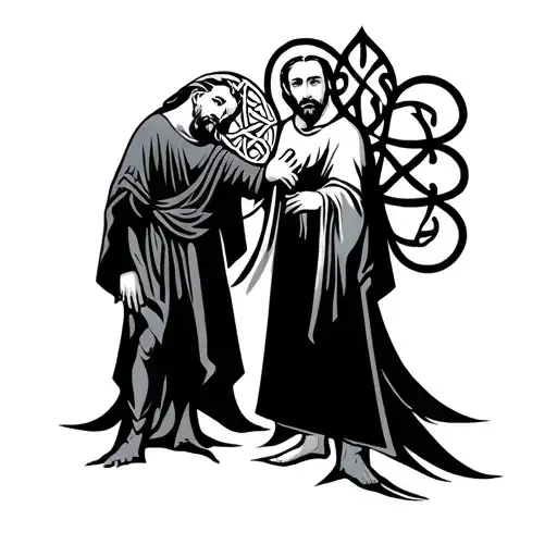 Celtic Family Two Sons