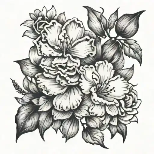 December October And May Birth Flowers