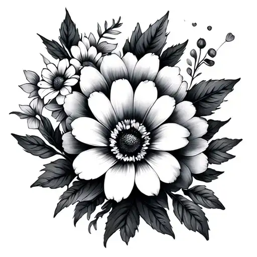 4 Flowers From The Birth Months April July August November