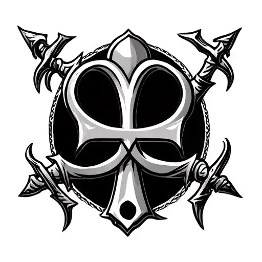 Ankh Vampire Symbol With Some Diferences In Your Design