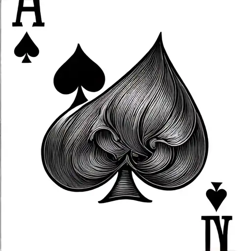 Ace Of Spade Card