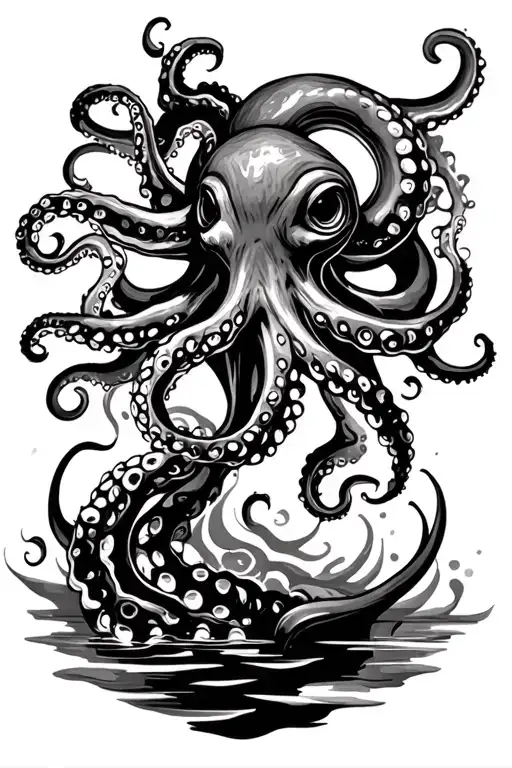 Octopus Around Neck Transforming