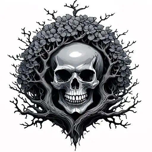 Poison Tree With Skull