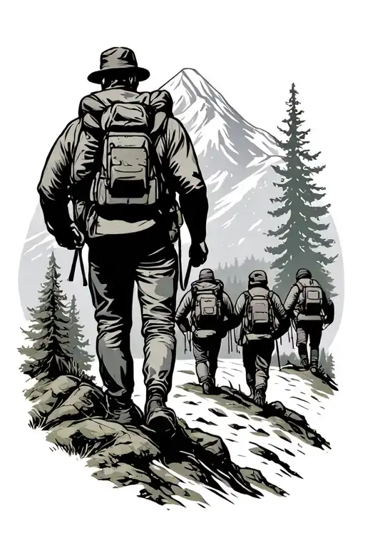 Appalachian Mountain Group Hiking