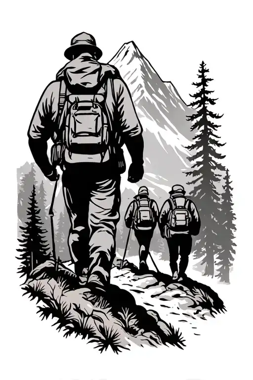 Appalachian Mountain Group Hiking