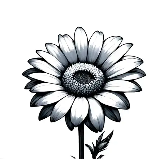 Fading Daisy Flower