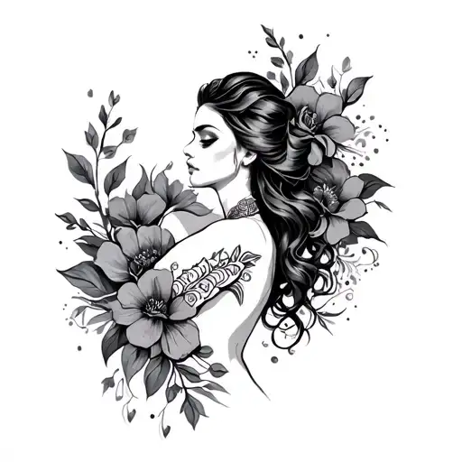 Hip Tattoo For Women