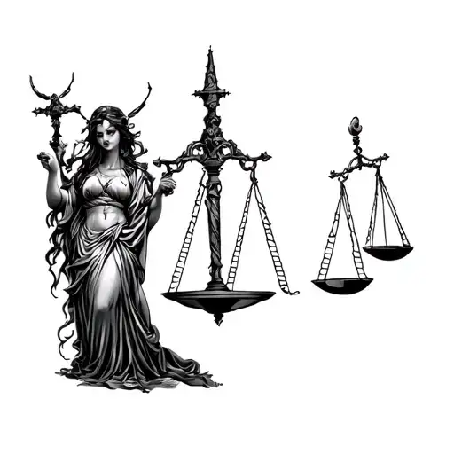 Gothic Lady Justice