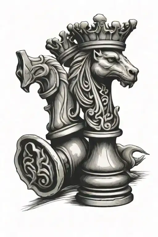 King Chess Piece