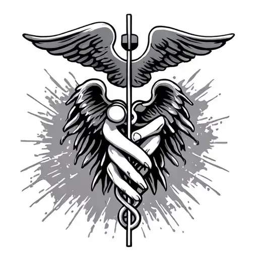 Nurse Symbolizing Healing