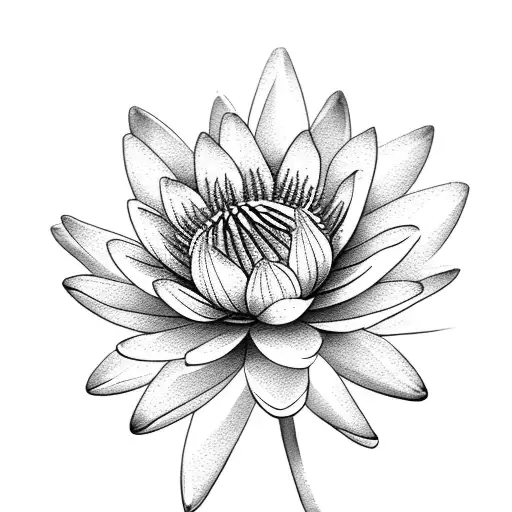 Water Lilly And Daisy