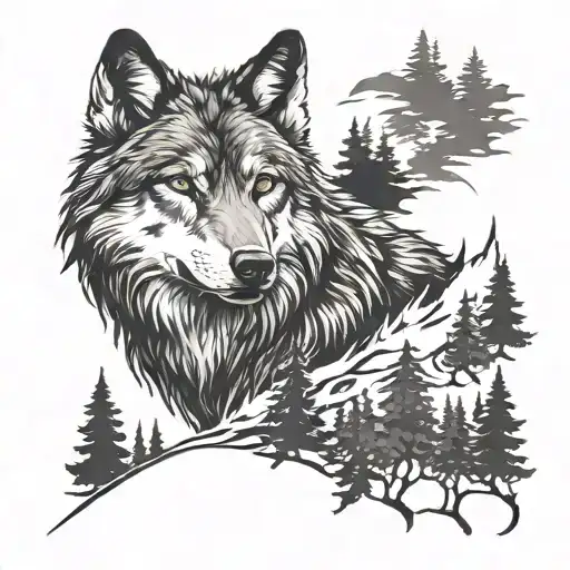 Wald Wolf