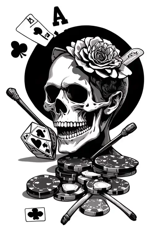 The Dead Gambling
