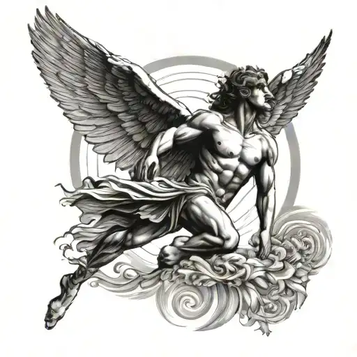 Icarus Reaching For The Sun