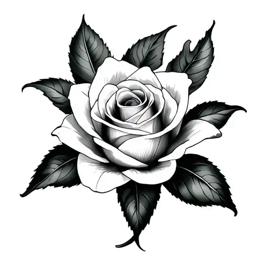 Lily With A Rose Coming