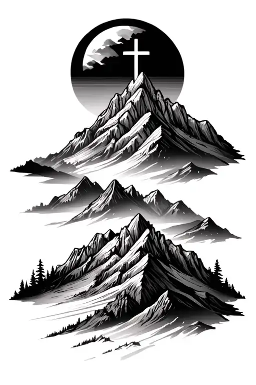 Christian Mountian Landscape
