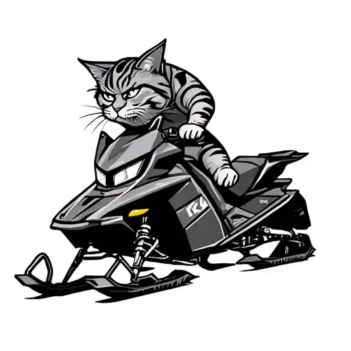 Artic Cat Snowmobile Crazy Evil