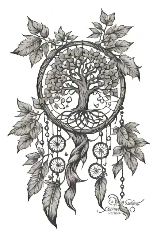 Tree Of Life Dream Catcher