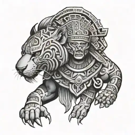Aztec Jaguar Warrior