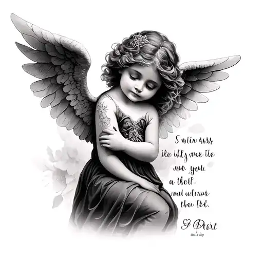 Little Angel And Quote For Ribs Elegant