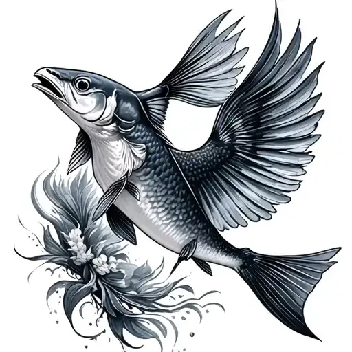 Bird Hunting Fish With Sexy Sirens Watching