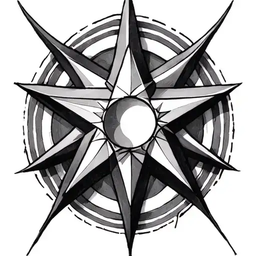 Eight Pointed Star Cover Up