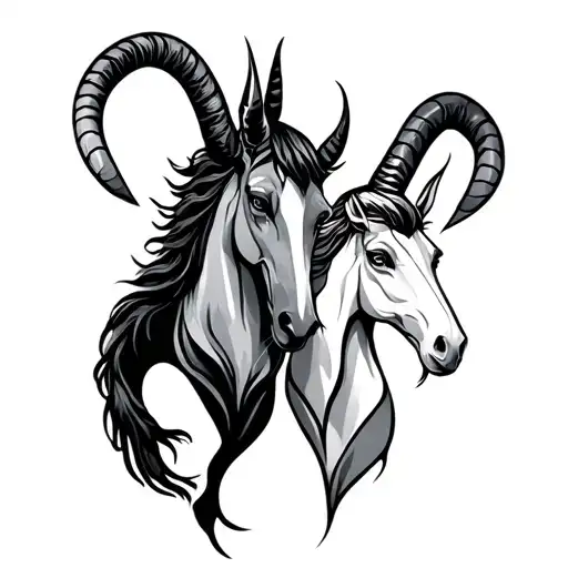 Sagittarius And Capricorn Symbol