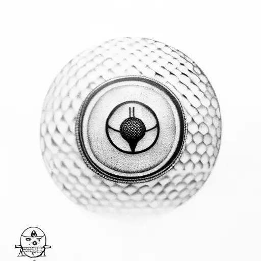Vintage Car Dashboard With A Golf Ball As The Gear Knob