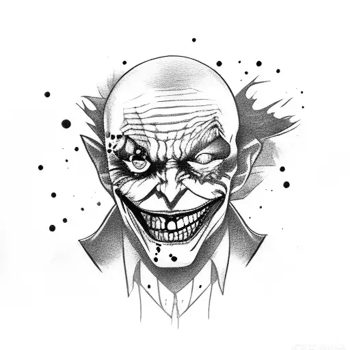 Joker With A Skull
