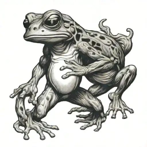 Frog And Monkey Boxing Eachother