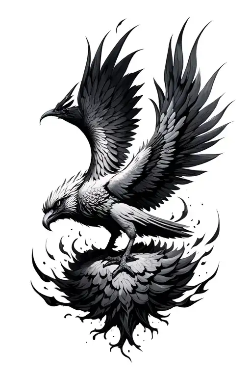 Phoenix Which Is Reborn From Its Ashes