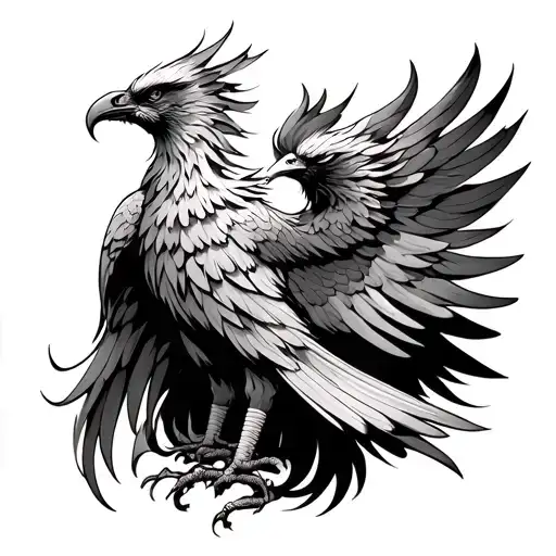 Phoenix With Brand Of Sacrifice Mark