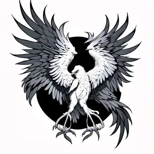 Phoenix With Brand Of Sacrifice