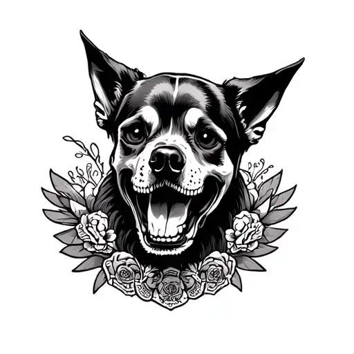 Flight Dog Mexican Death Head