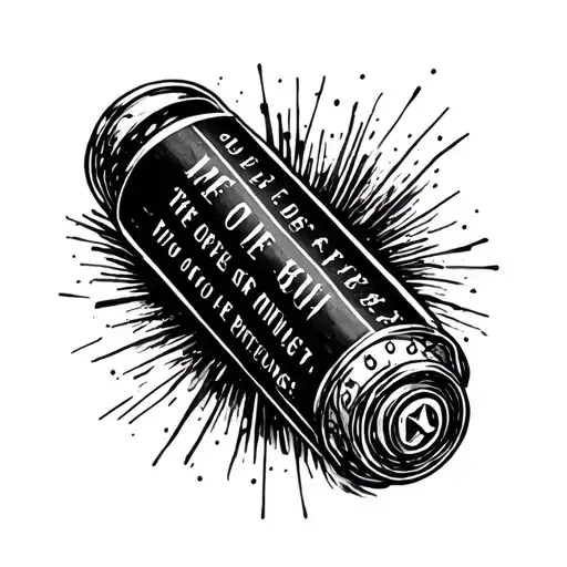 Bullet Made Out Of Bible Verses That Talk About Defending