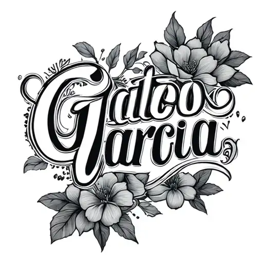 Garcia In Pretty Font
