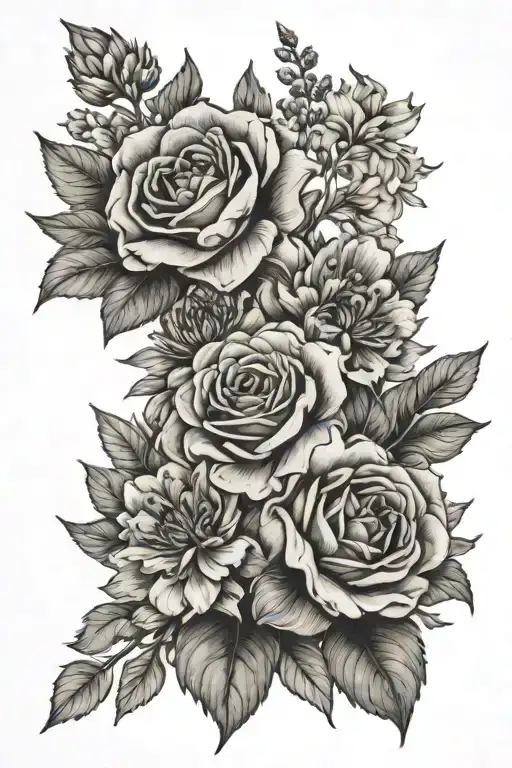 Birth Flower Bouquet