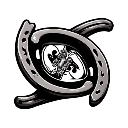 Cards And Horse Shoe