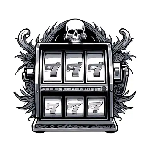 Gothic Inspired Slot Machine