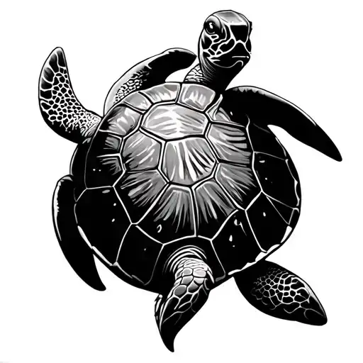 Kirituhi Turtle Swimming