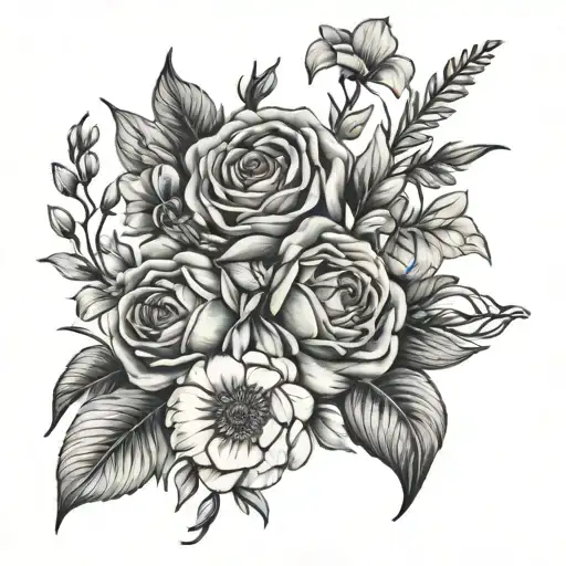 Birth Month Flower Bouquet