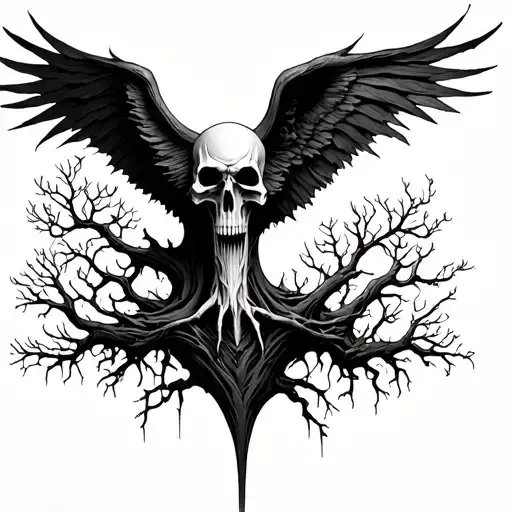 Make One With The Reaper Cutting The Tree Of Life