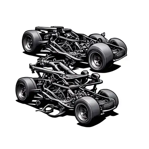 Race Car Parts One Part