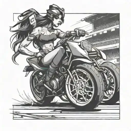 Girl Play Foot Kick Sti Car Racing